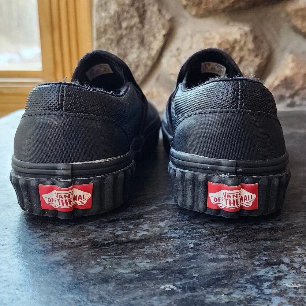 VANS Marvel Black Widow Classic Slip On Sneakers Size 6.5 Women